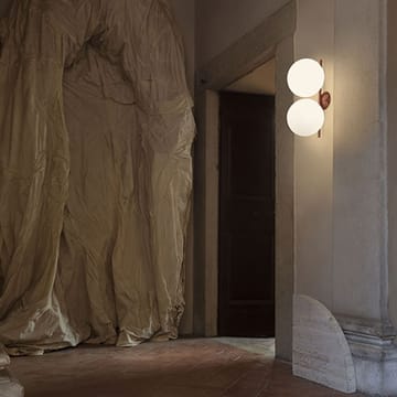 IC lights C/W1 Double vägglampa - Burgundy-opal - Flos