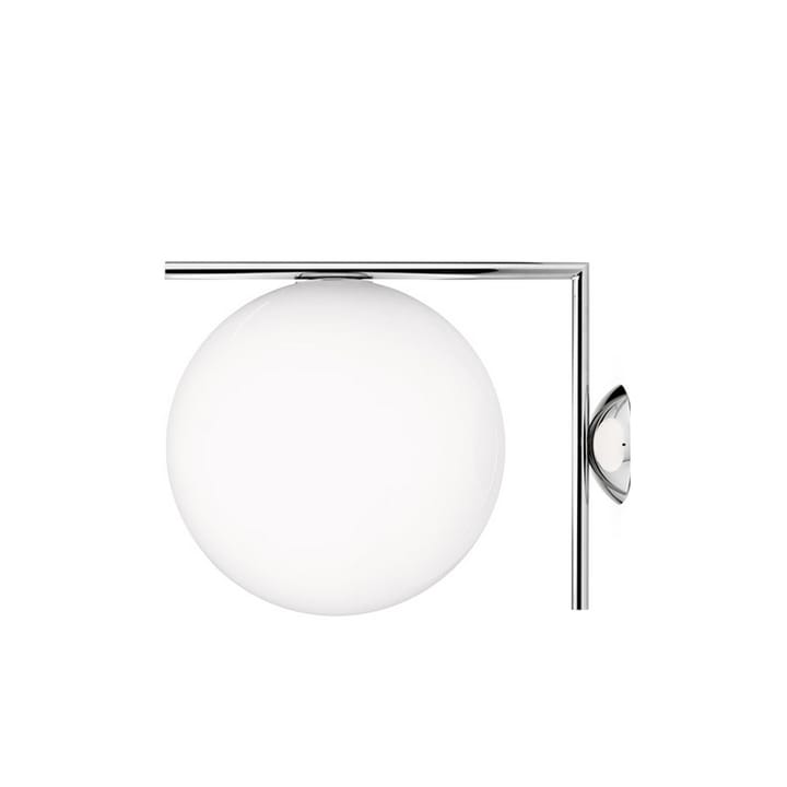 IC lights C/W1 vägglampa - Krom-opal - Flos