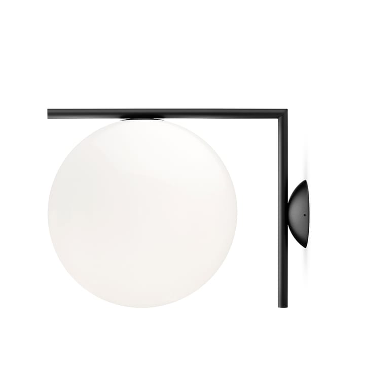 IC lights C/W2 vägglampa - Svart-opal - Flos