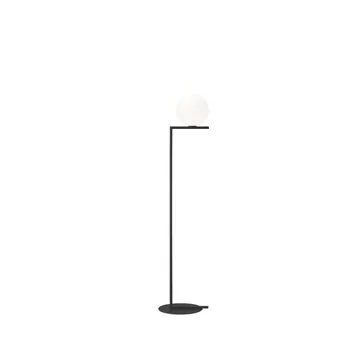 IC lights F1 golvlampa - Svart-opal - Flos