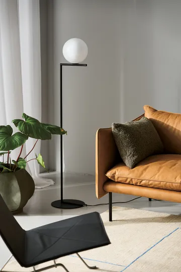 IC Lights F2 golvlampa - Svart-opal - Flos