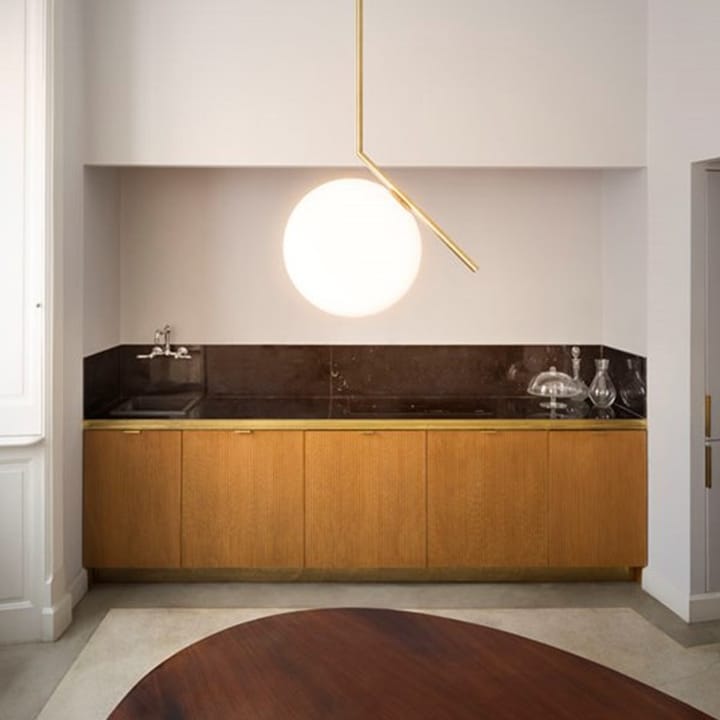 IC lights S2 pendel, Krom-opal Flos