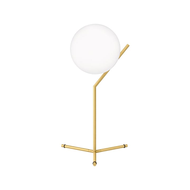 IC Lights T1 High bordslampa - Borstad mässing-opal - Flos