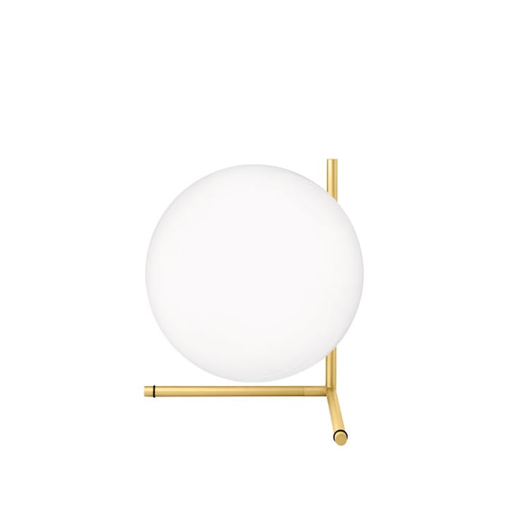 IC lights T2 bordslampa - Borstad mässing-opal - Flos