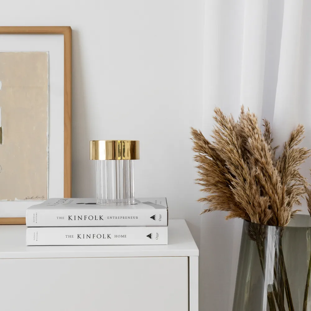 Last Order Fluted IP20 bordslampa, Koppar Flos