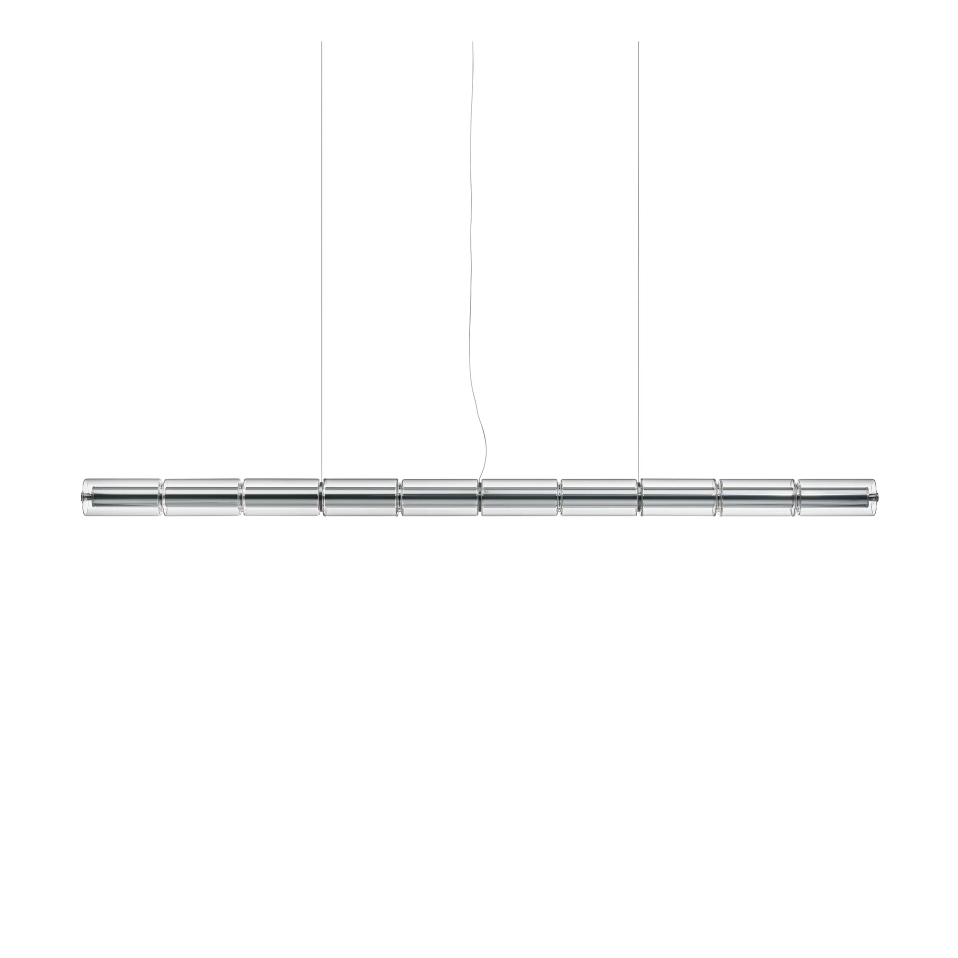 Luce Cilindrica S2 pendel 207,2 cm, Glass Flos