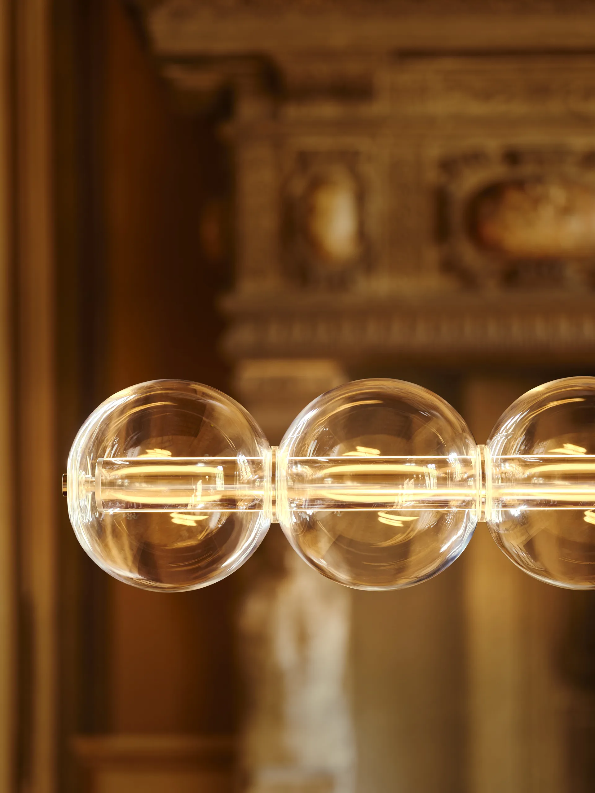 Luce Sferica S1 pendel 165,6 cm, Glass Flos