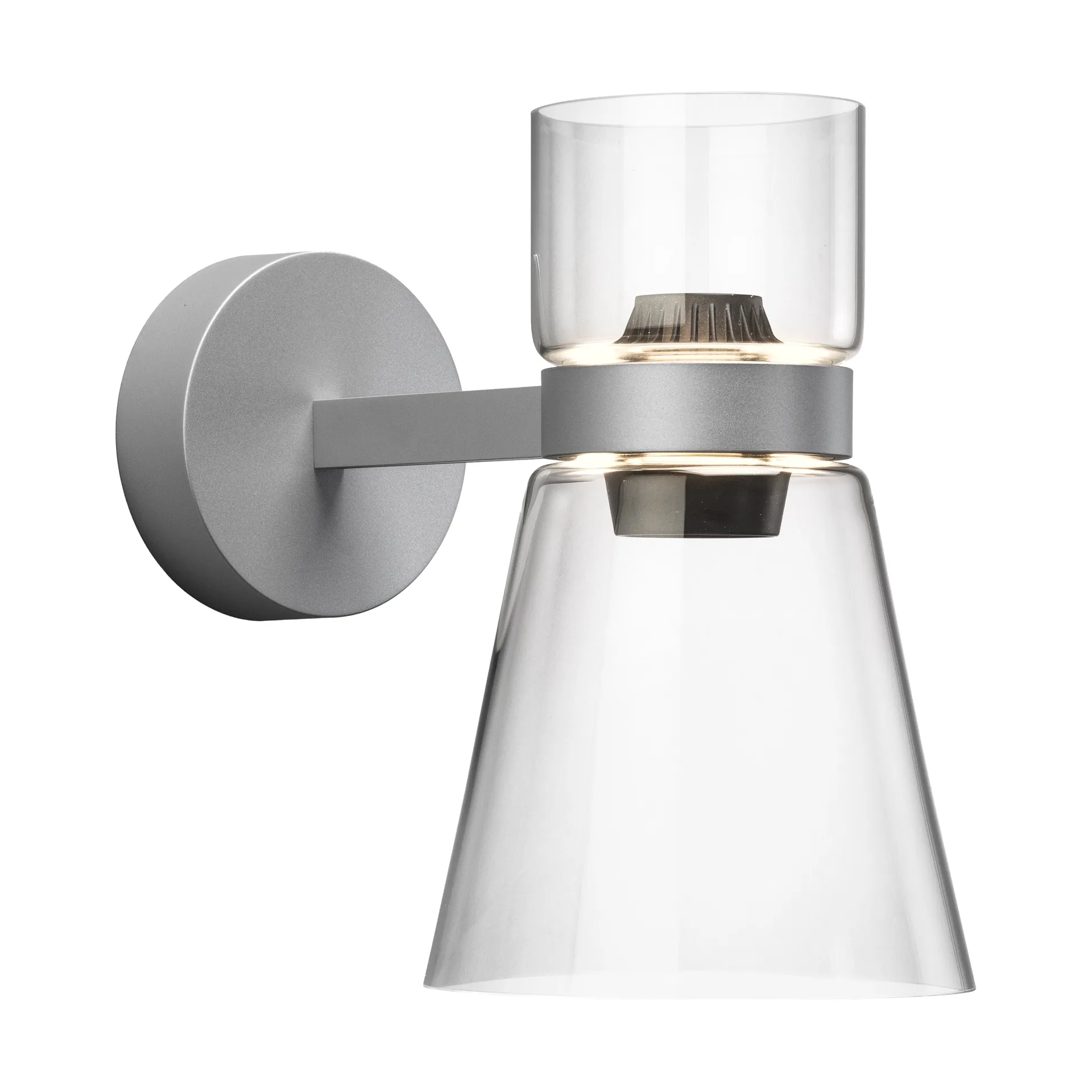 Nocturne Cone vägglampa - Silver,  Flos