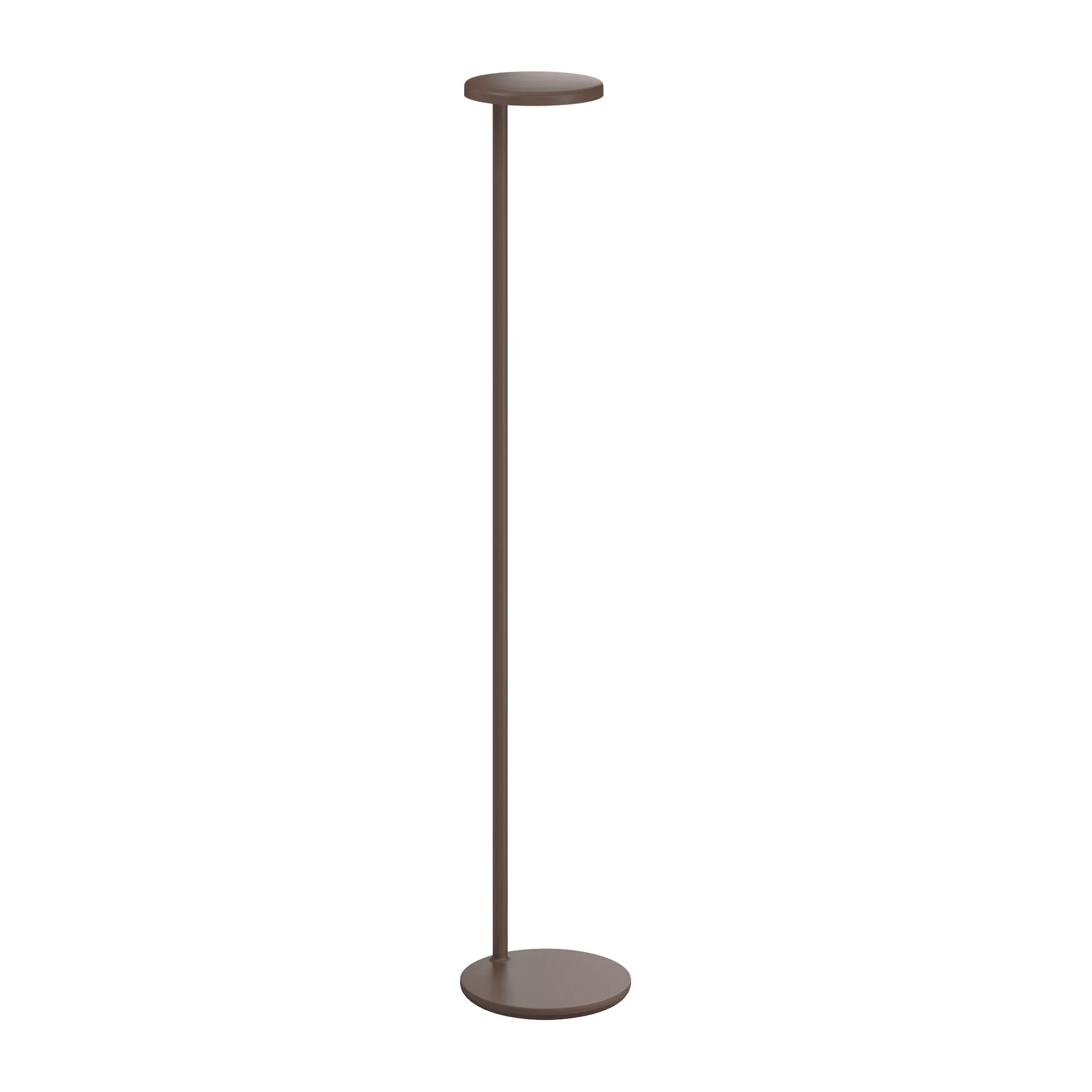 Oblique golvlampa, Matte brown Flos