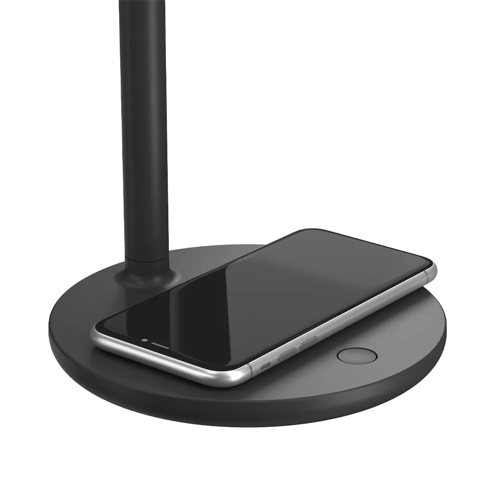 Oblique Qi bordslampa, Brun Flos