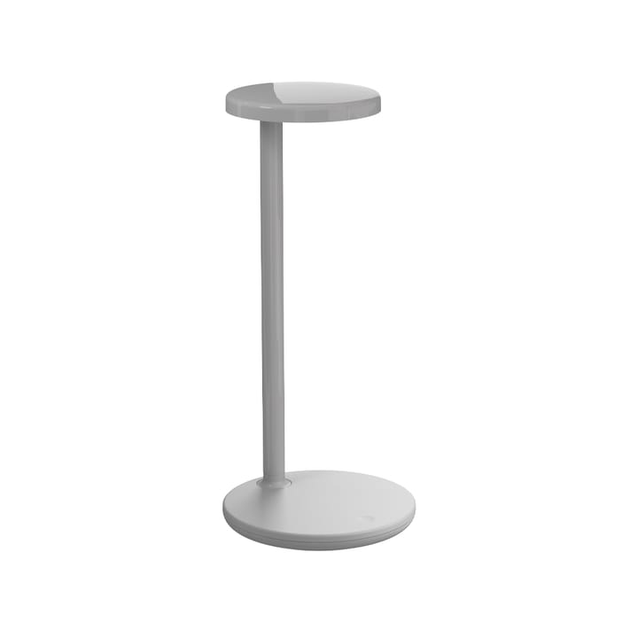 Oblique Qi bordslampa - Grå - Flos