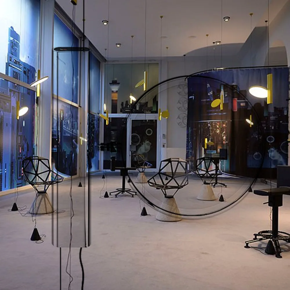 Ok golv- och taklampa, Vit Flos