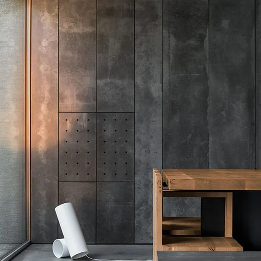 Sawaru golvlampa, Guld Flos