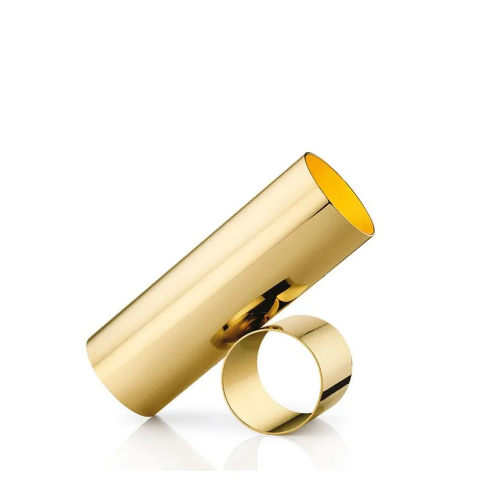 Sawaru golvlampa, Guld Flos