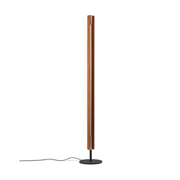 Seki-han golvlampa 226 cm - Heat treatened ash-black metal - Flos