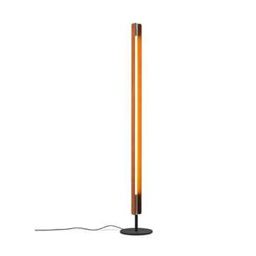 Seki-han golvlampa 226 cm - Heat treatened ash-black metal - Flos