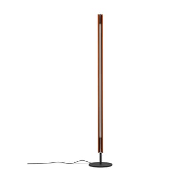 Seki-han golvlampa 226 cm - Heat treatened ash-black metal - Flos