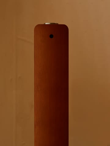 Seki-han golvlampa 226 cm - Heat treatened ash-black metal - Flos