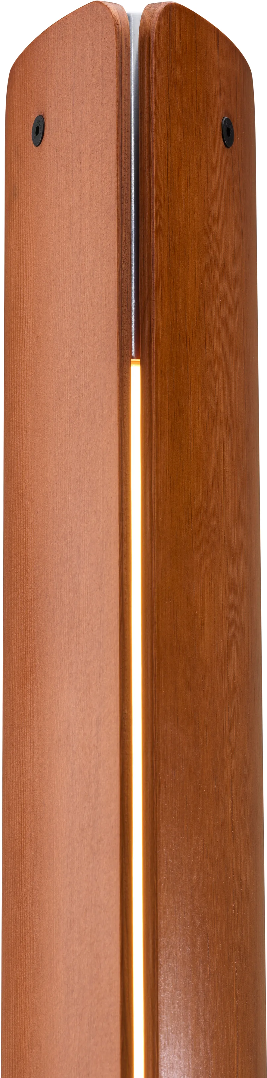 Seki-han golvlampa 226 cm, Heat treatened ash-black metal Flos