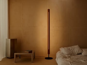 Seki-han golvlampa 226 cm - Heat treatened ash-black metal - Flos