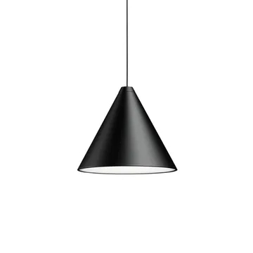 String Light Cone pendel - Svart, 22 m kabel - Flos
