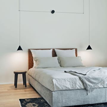 String Light Cone pendel - Svart, 22 m kabel - Flos