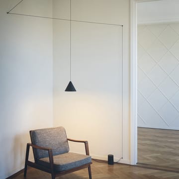String Light Cone pendel - Vit, 22 m kabel - Flos
