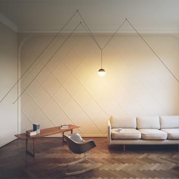 String Light Sphere pendel - Svart, 12 m kabel - Flos