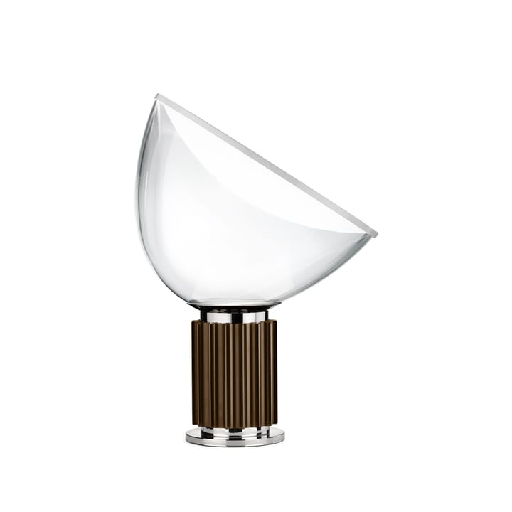 Taccia Small bordslampa LED 48,5 cm - Brons-glaskupa - Flos