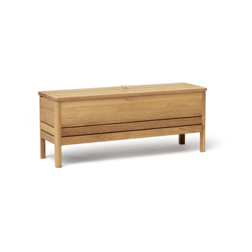 A Line förvaringsbänk 111 cm - Ek - Form & Refine