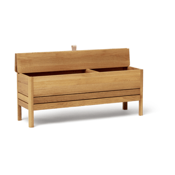 A Line förvaringsbänk 111 cm - Ek - Form & Refine