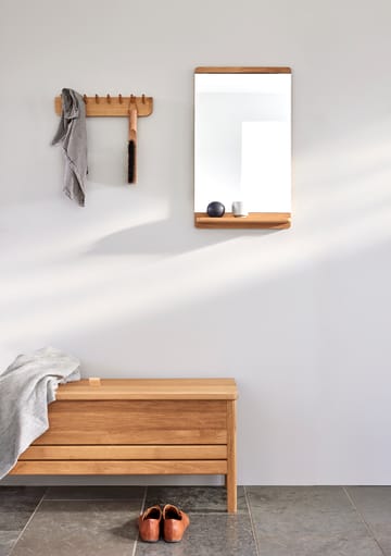 A Line förvaringsbänk 111 cm - Ek - Form & Refine