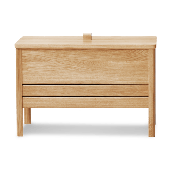 A Line förvaringsbänk 68 cm - Ek - Form & Refine
