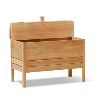 A Line förvaringsbänk 68 cm - Ek - Form & Refine