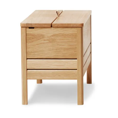 A Line förvaringsbänk 68 cm, Ek Form & Refine