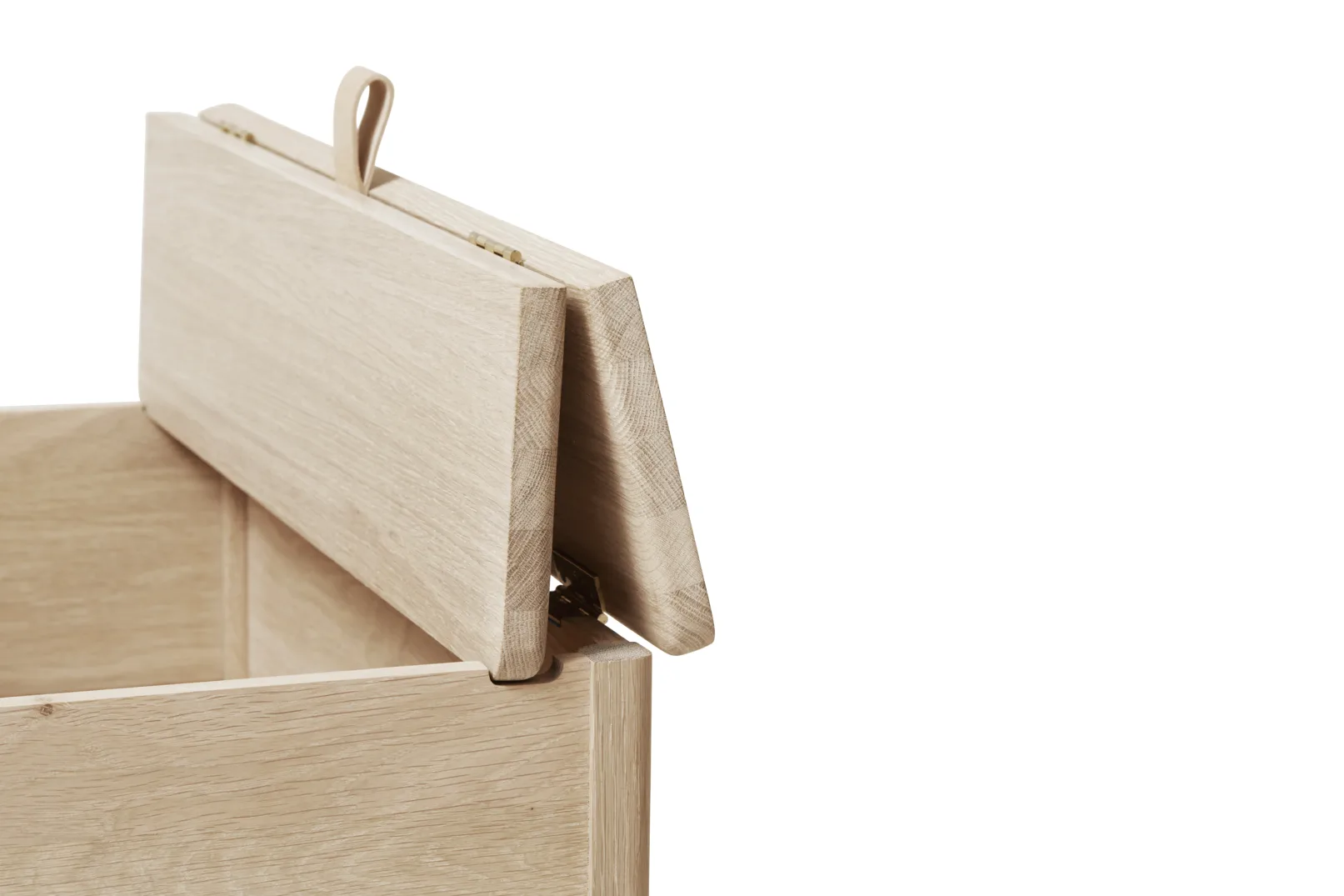 A Line förvaringsbänk 68 cm, Vitoljad ek Form & Refine