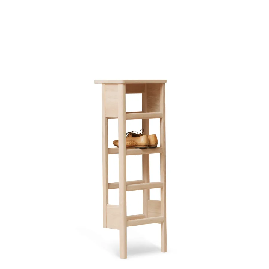 A Line skohylla 35x100 cm, Vit ek Form & Refine