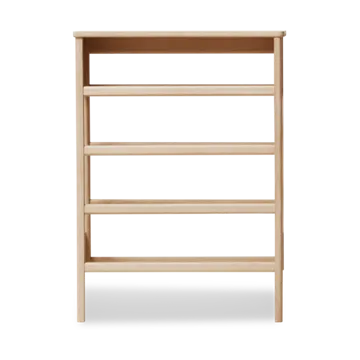 A Line skohylla 72x100 cm - Vit ek - Form & Refine