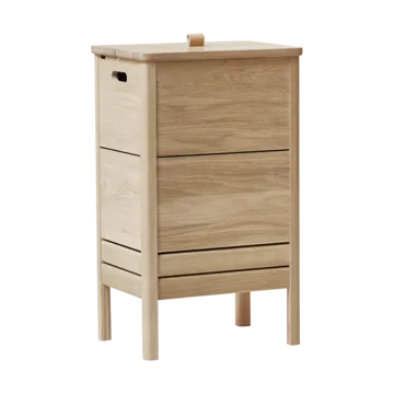 A Line tvättkorg - Vit ek - Form & Refine