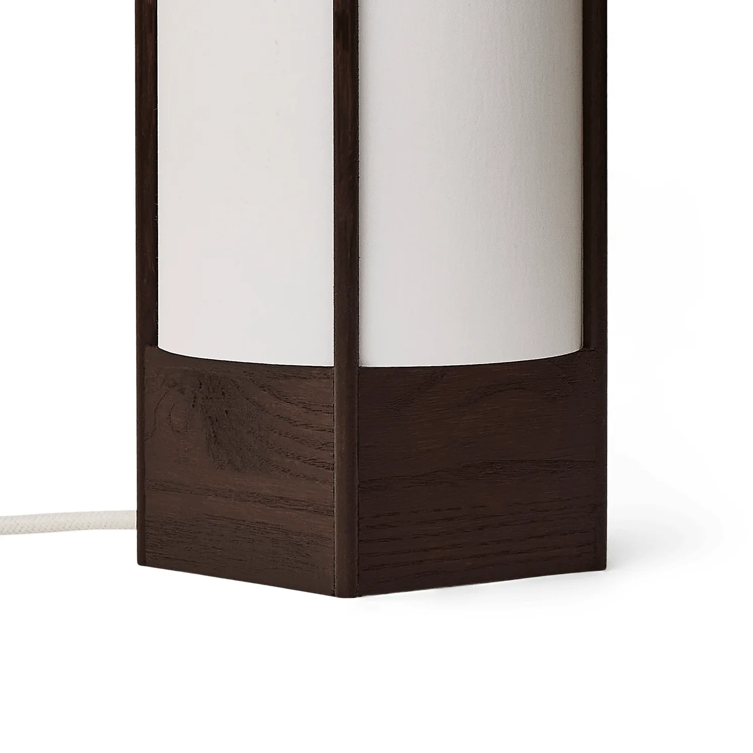 Andon bordslampa, Mörkbrun ask, 32 cm Form & Refine