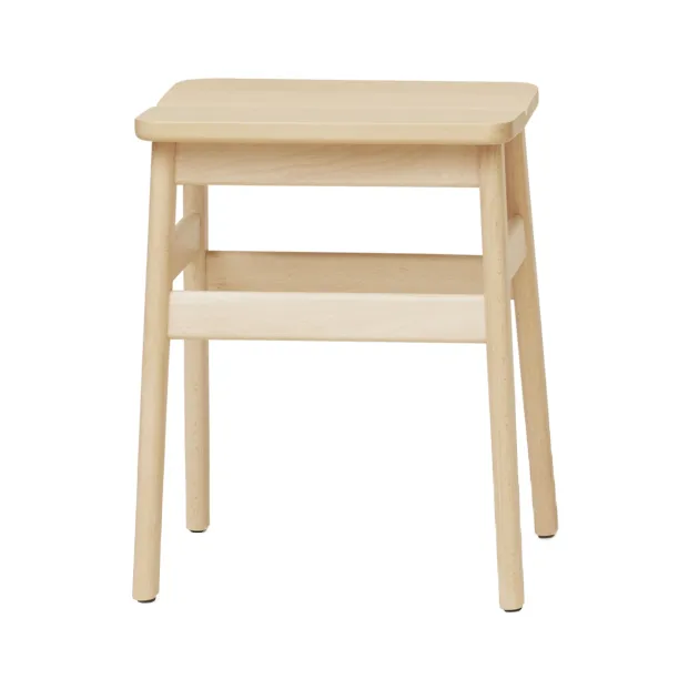 Form & Refine Angle Standard pall 45 cm Bok | Skandinavisk Design | Pallar | Beige