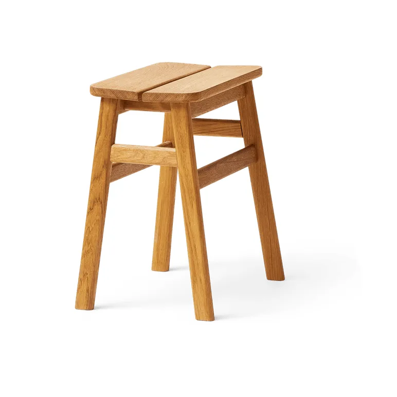 Angle Standard rund pall 45 cm, Ek, Ø32x46 cm Form & Refine
