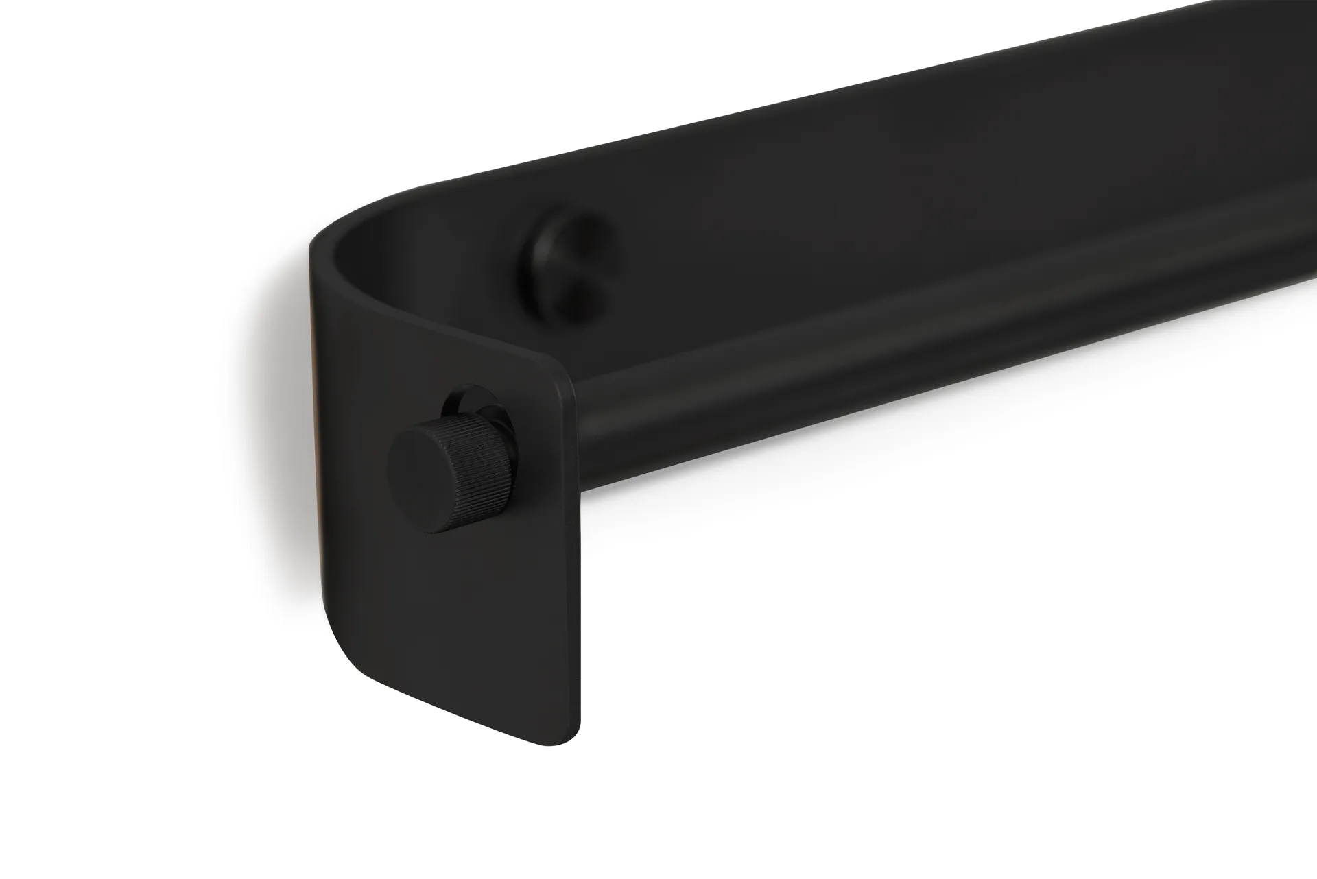 Arc handdukshängare, Svart stål Form & Refine