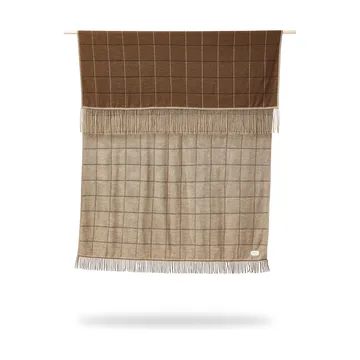 Aymara filt 130x190 cm - New square brown - Form & Refine