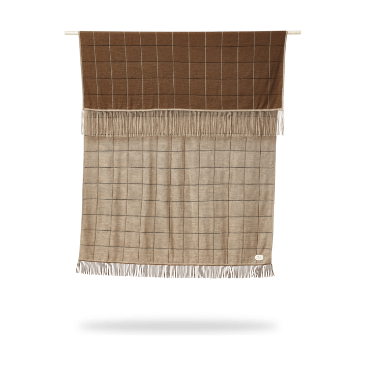 Aymara filt 130x190 cm - New square brown - Form & Refine