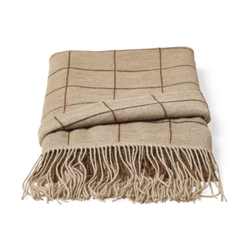 Aymara filt 130x190 cm - New square brown - Form & Refine