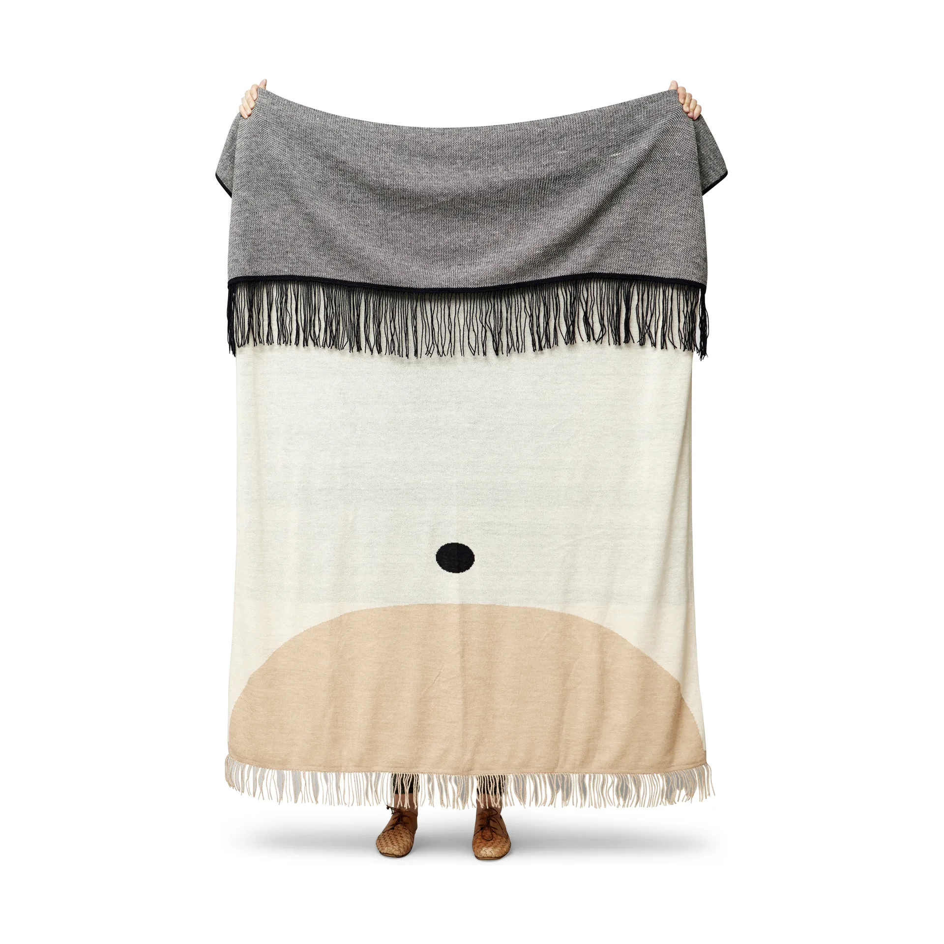 Aymara filt 130x190 cm, Pattern cream Form & Refine