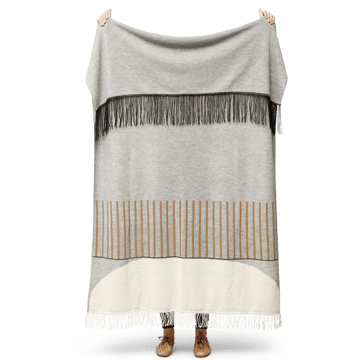Aymara filt 130x190 cm - Pattern grey - Form & Refine
