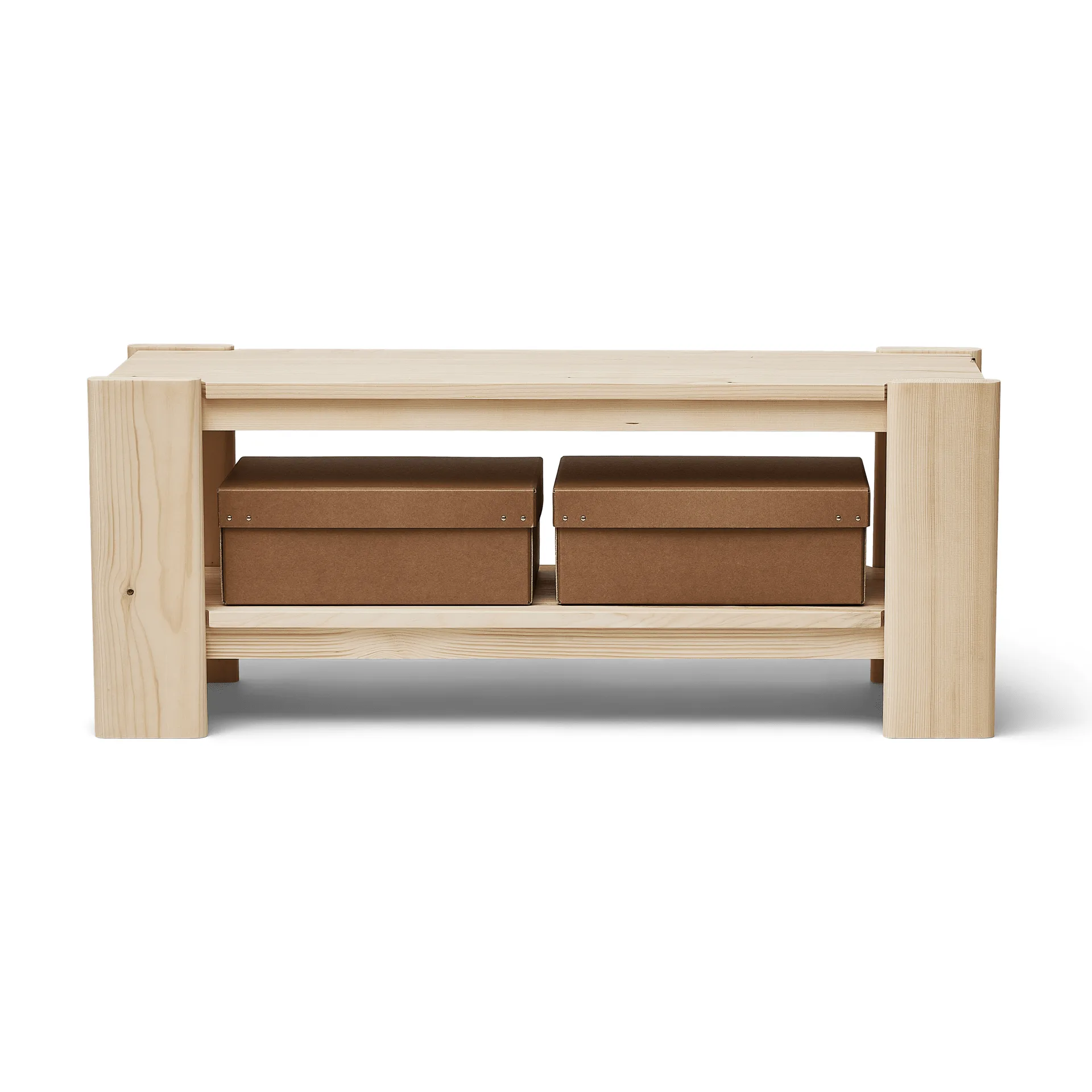 Beam bänk 112 cm, Furu Form & Refine