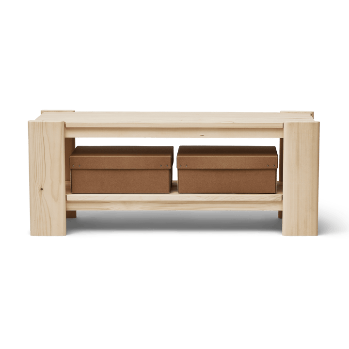 Beam bänk 112 cm, Furu Form & Refine